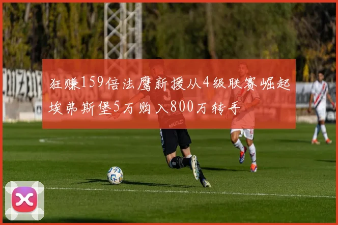 狂赚159倍法鹰新援从4级联赛崛起埃弗斯堡5万购入800万转手